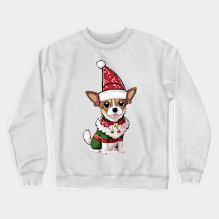 Christmas Chihuahua Dog Crewneck Sweatshirt